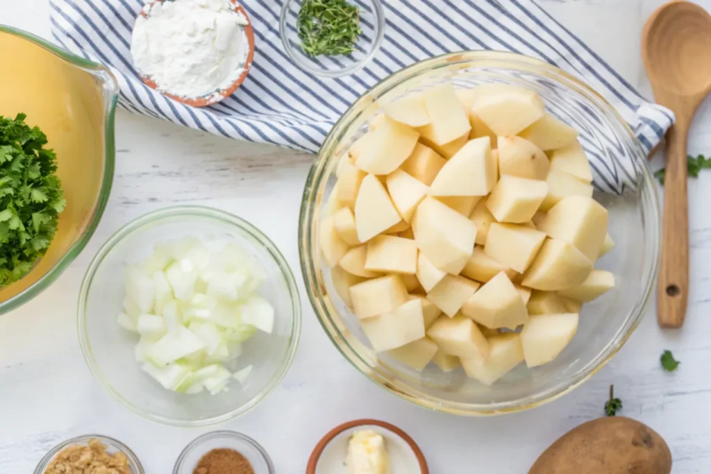 4 Ingredient Potato Soup