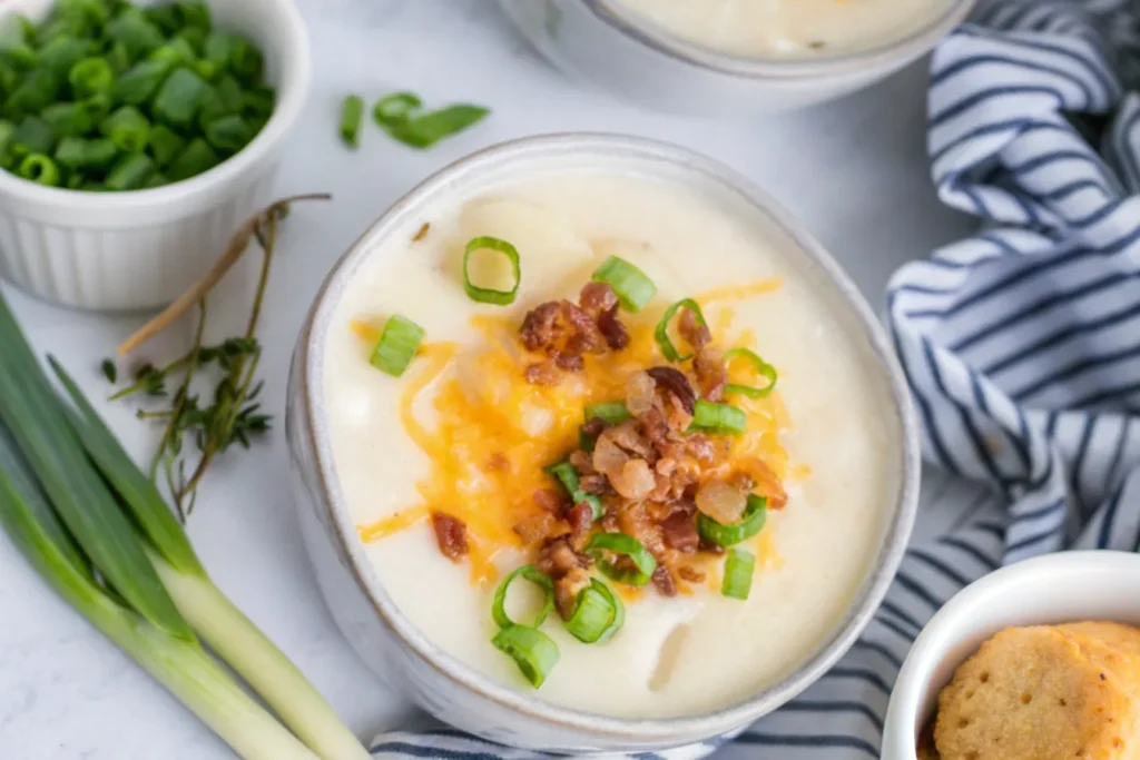 4 Ingredient Potato Soup