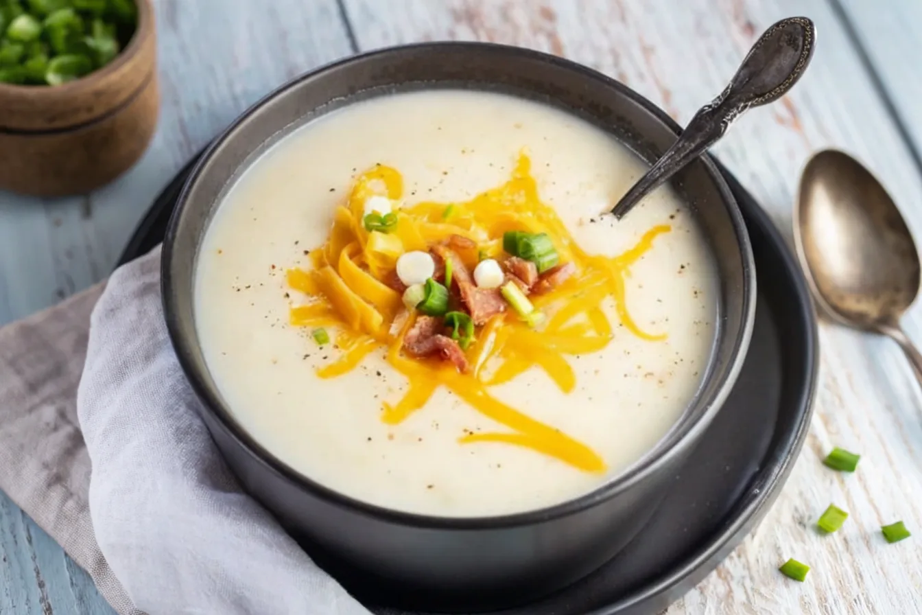 4 Ingredient Potato Soup