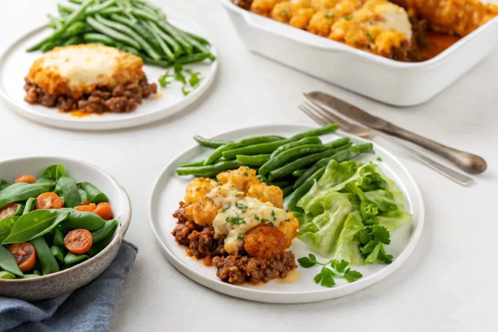 Cheeseburger Tater Tot Casserole