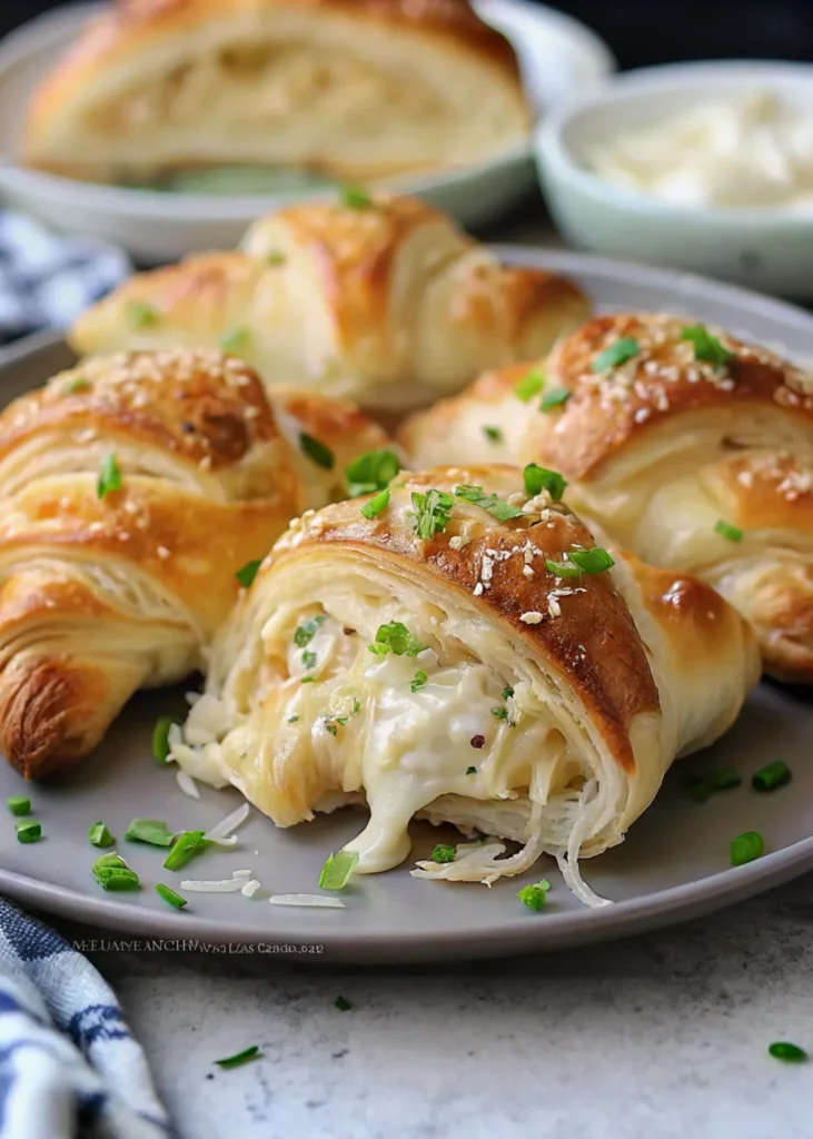 Chicken Stuffed Crescent Rolls