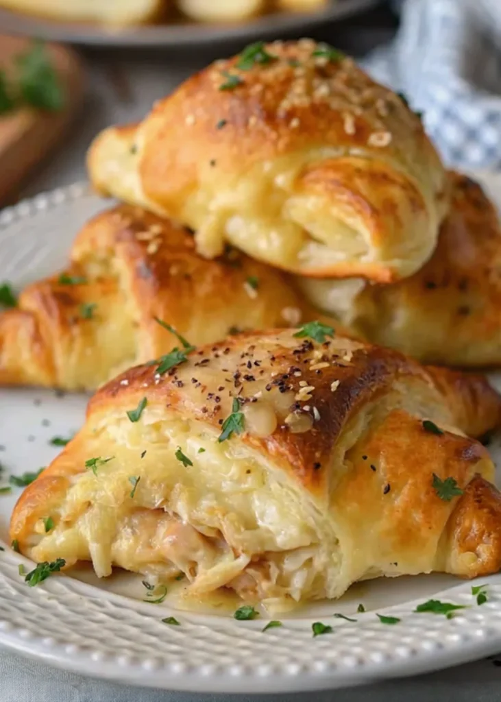 Chicken Stuffed Crescent Rolls